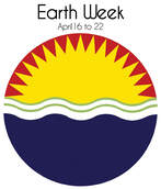 1970 Earth Week logo
