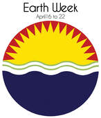 1970 Earth Week logo